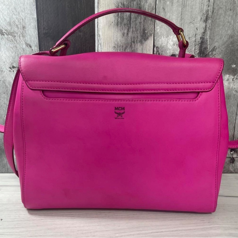 MCM Bold Pink Shoulder Bag - Picture 4 of 10
